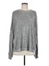 Vocal Silver Long Sleeve Top Size M - photo 1