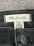 Madewell Chevron-herringbone Black Jeans Size 23 waist (petite) - photo 7