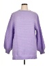 Unbranded 100% Polyester Purple Pullover Sweater Size 1X - photo 1
