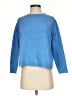 J.Jill Solid Blue Pullover Sweater Size XS - photo 1