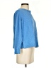 J.Jill Solid Blue Pullover Sweater Size XS - photo 4