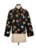 Kate Spade New York 100% Polyester Floral Black Jacket Size M - photo 1