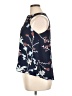 Lush 100% Polyester Blue Sleeveless Blouse Size XL - photo 5