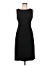 Donna Ricco Solid Black Cocktail Dress Size 6 - photo 1