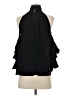 Amanda Uprichard 100% Polyester Black Sleeveless Blouse Size P (petite) - photo 2