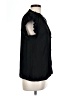 decker 100% Polyester Black Short Sleeve Blouse Size L - photo 4