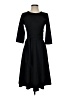 Assorted Brands 100% Terylene Solid Black Casual Dress Size S - photo 1