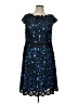 Shani 100% Polyester Blue Cocktail Dress Size 12 - photo 1