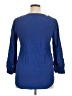 Unbranded Blue 3/4 Sleeve Blouse Size XL (estimated) - photo 2