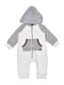 7 For All Mankind Color Block Gray Long Sleeve Outfit Size 3-6 mo - photo 1