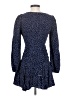 Aqua 100% Rayon Polka Dots Blue Cocktail Dress Size S - photo 2