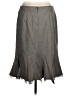Margaret Frances Chevron-herringbone Gray Formal Skirt Size 8 - photo 2