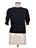 FRAME 100% Organic Cotton Black Short Sleeve Turtleneck Size M - photo 1