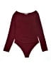 REORIA Burgundy Bodysuit Size L - photo 1