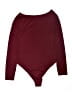 REORIA Burgundy Bodysuit Size L - photo 2