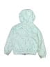 Nike 100% Polyester Stars Green Snow Jacket Size 4 - photo 2