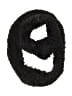 Cejon 100% Polyester Black Scarf One size - photo 1