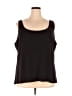 St. John's Bay 100% Cotton Black Tank Top Size 3X - photo 1