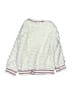 Real Love 100% Polyester Chevron-herringbone White Pullover Sweater 18-24 MO / 24 MO - photo 2