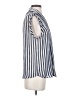 Love 21 100% Polyester Stripes Blue Sleeveless Blouse Size S - photo 4