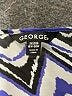 George 100% Polyester Blue Sleeveless Blouse Size 2X - photo 7