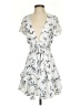 Storia 100% Polyester Print White Casual Dress Size S - photo 1
