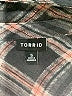 Torrid 100% Cotton Plaid Gray Long Sleeve Button-Down Shirt Size 5X Plus (5) - photo 7