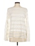 Max Edition Ivory Long Sleeve Blouse Size M - photo 1