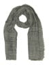 Zara Houndstooth Gray Black Scarf One size - photo 1