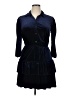 City Studio Blue Casual Dress Size XL - photo 1
