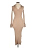 NA-KD Tan Casual Dress Size M - photo 1