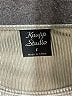 Knapp Studio 100% Polyester Metallic Silver Casual Dress Size L - photo 7
