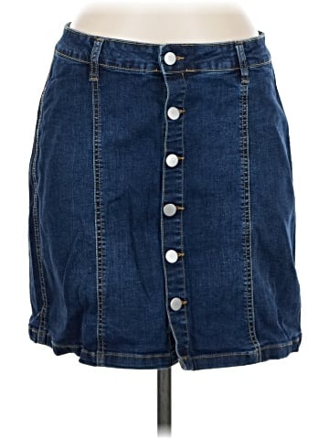 Suko Denim Skirt (view 1)