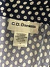 C.D. Daniels Polka Dots Blue Short Sleeve Blouse Size 1X - photo 6