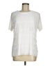 Alfred Dunner 100% Polyester Ivory Short Sleeve Blouse Size M - photo 1