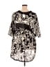 E by Eloise 100% Rayon Black Swimsuit Cover Up One size - photo 2