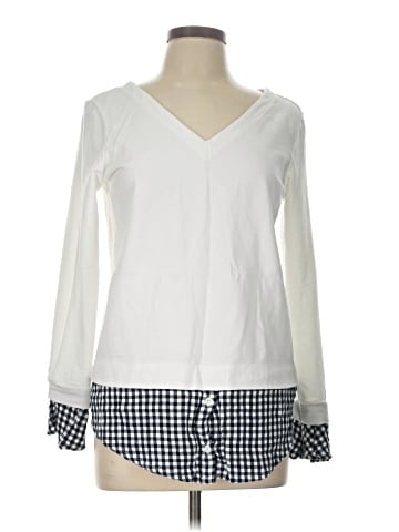 Crown & Ivy Long Sleeve T-Shirt (view 1)