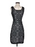 George Graphic Gray Cocktail Dress Size Sm 4/6 - photo 1