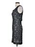 George Graphic Gray Cocktail Dress Size Sm 4/6 - photo 5