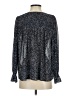BA&SH 100% Polyester Gray Long Sleeve Blouse Size Sm (1) - photo 2