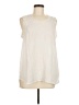 CAbi Ivory Sleeveless Blouse Size M - photo 1
