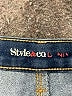 Style&Co Solid Blue Jeggings Size 14 - photo 7