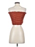 Unbranded 100% Cotton Orange Sleeveless Blouse Size S - photo 2