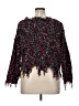 rue21 100% Polyester Tweed Black Cardigan Size XL - photo 2