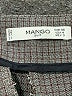 Mango Chevron-herringbone Gray Dress Pants Size 4 - photo 7