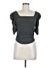 We the Free Gray Short Sleeve Top Size M - photo 1