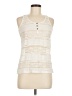 H&M L.O.G.G. Ivory Sleeveless Blouse Size M - photo 1
