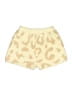 Ekouaer 100% Polyester Animal Print Yellow Shorts Size M - photo 2