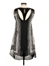 BCBGMAXAZRIA 100% Polyester Graphic Gray Casual Dress Size XXS - photo 2