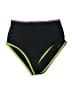 Shade & Shore Color Block Black Swimsuit Bottoms Size S - photo 1